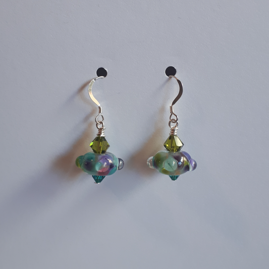 Earrings: Springtime in Vienna Small Bead