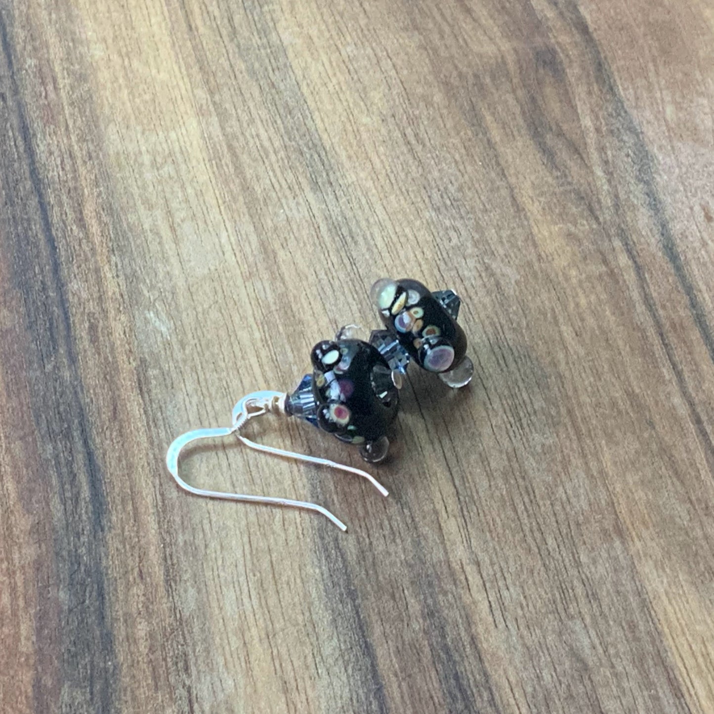 Earrings: Galaxy Small Bead